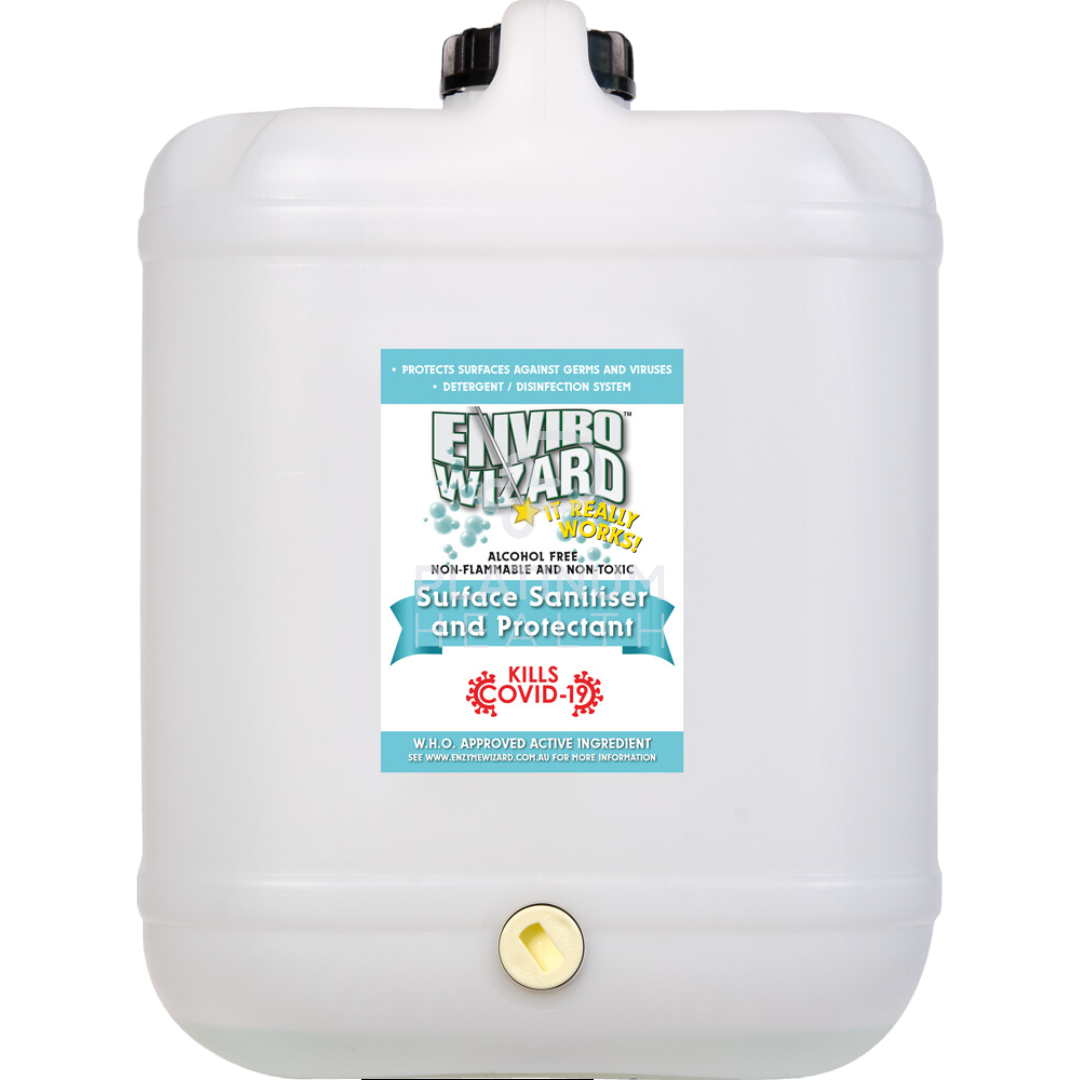 Enzyme Wizard Surface Sanitiser 20 Litre Cleaning Solutions