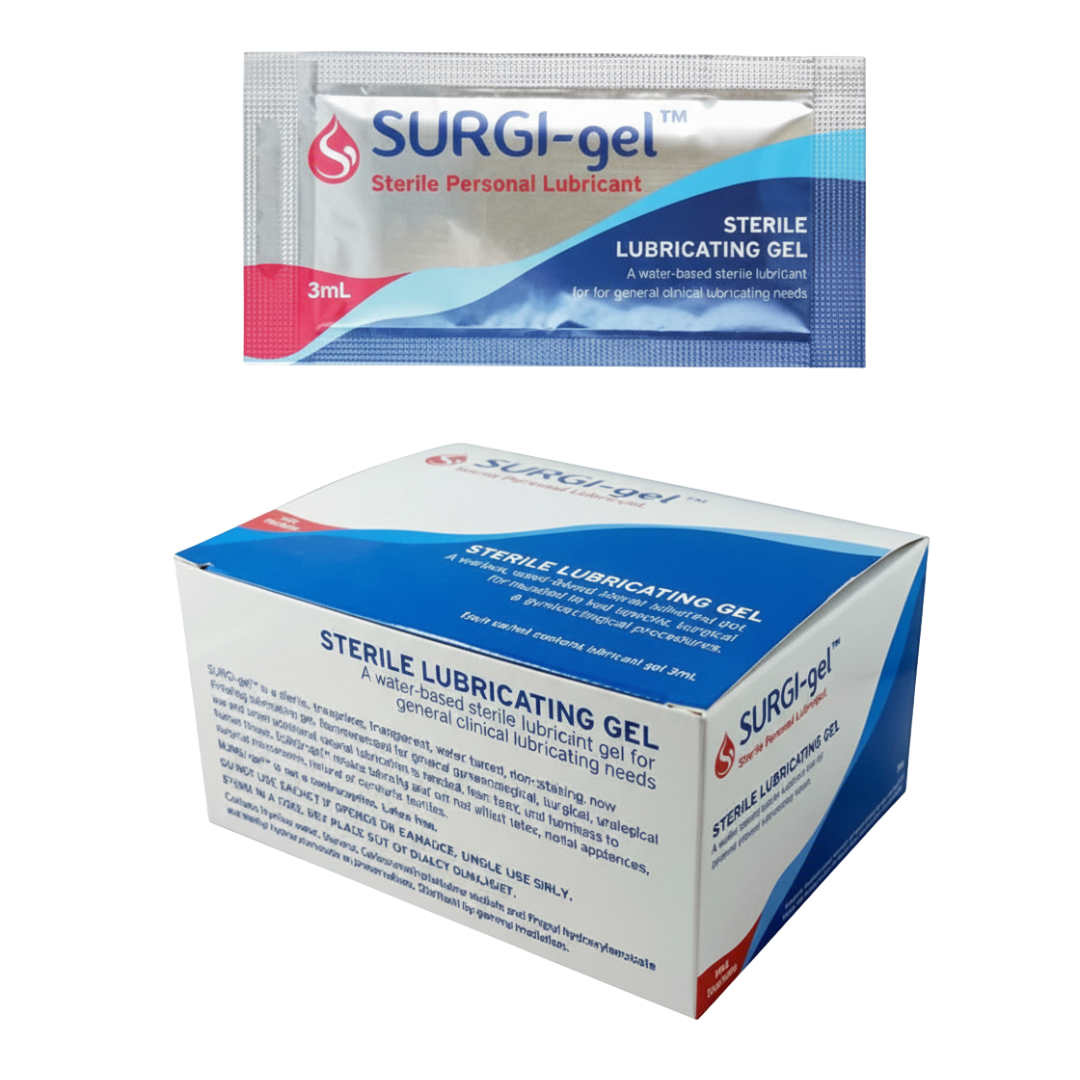 Lubricating Surgi-Gel Sachet 3ml (Carbomer Free)