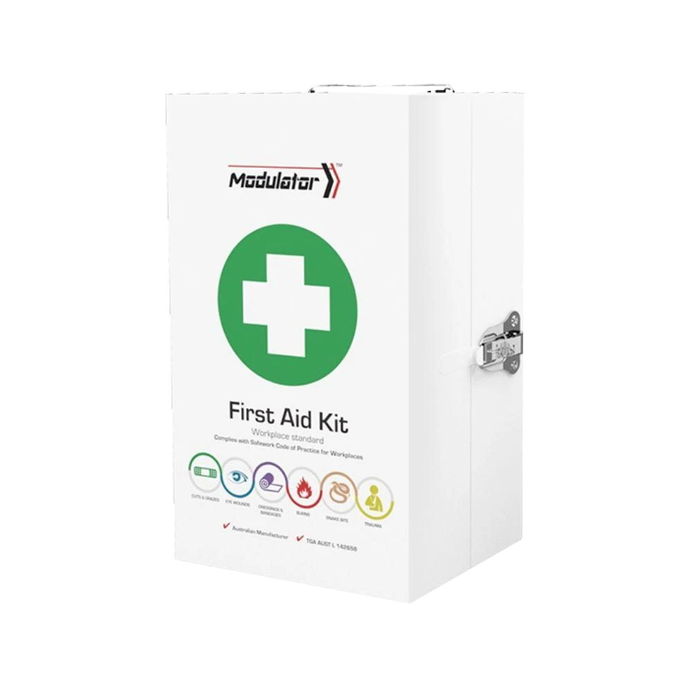 Modulator 4 Series Metal Cabinet First Aid Kit