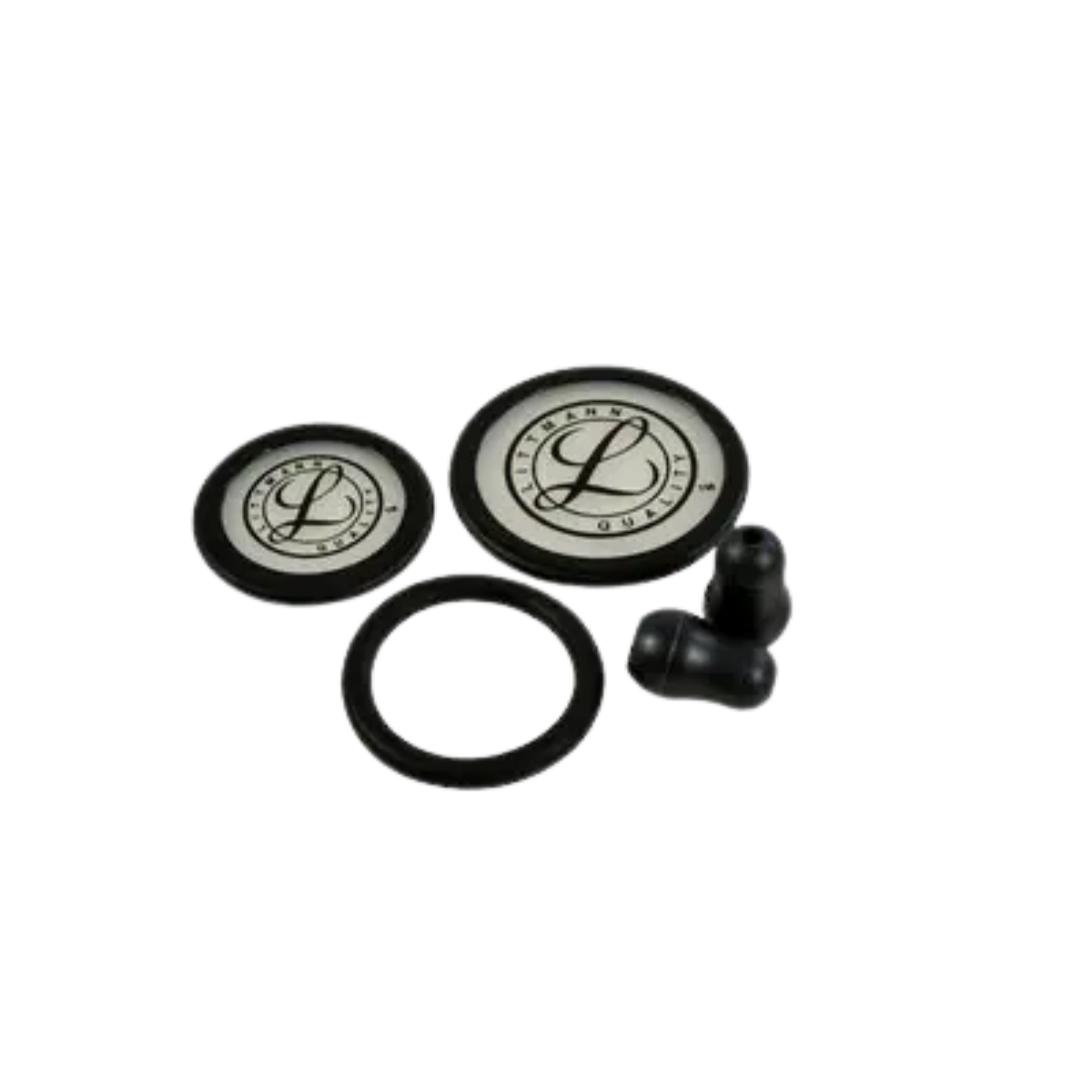 3M Littmann Stethoscope Spare Parts Kit Classic III and Cardiology IV Core Black