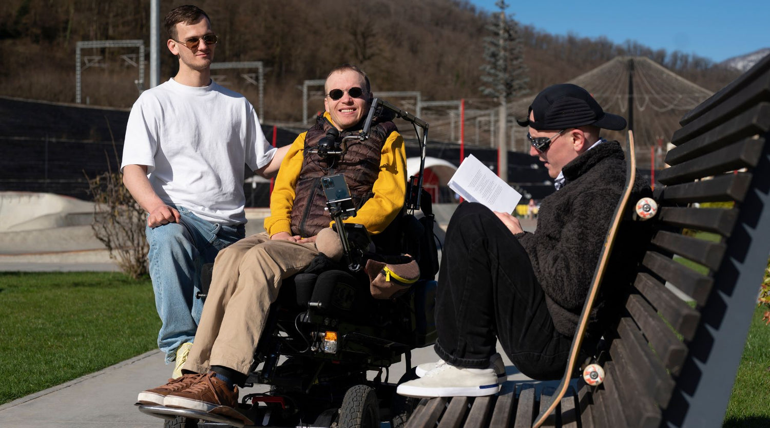 navigating social spaces in a wheelchair
