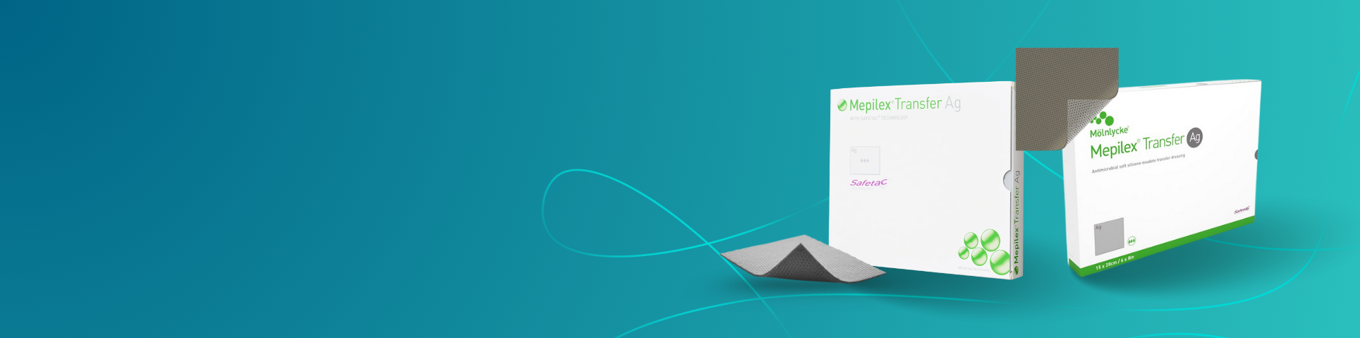 Molnlycke Mepilex Ag Antimicrobial Foam