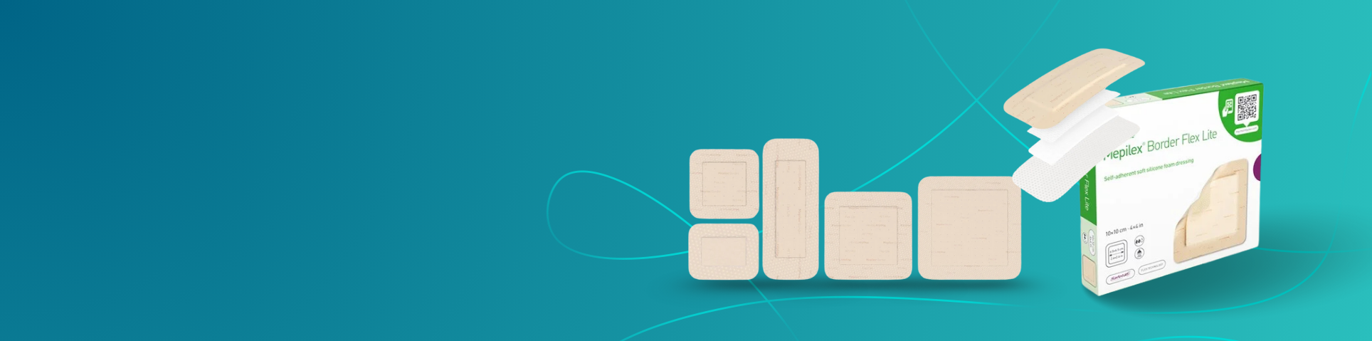 Molnlycke Mepilex Border Flex Lite