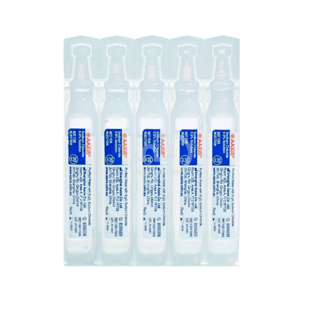 Aaxis 氯化钠 0.9% 生理盐水 30毫升 雾化溶液