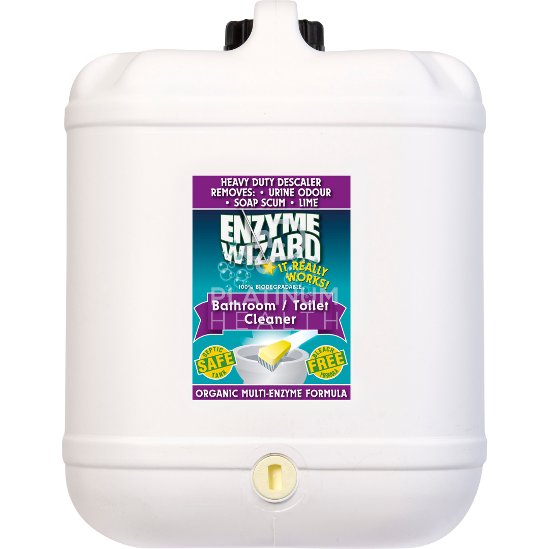 Enzyme Wizard Toilet Bowl Cleaner 20 Litre Ready To Use Cleaning Solutions