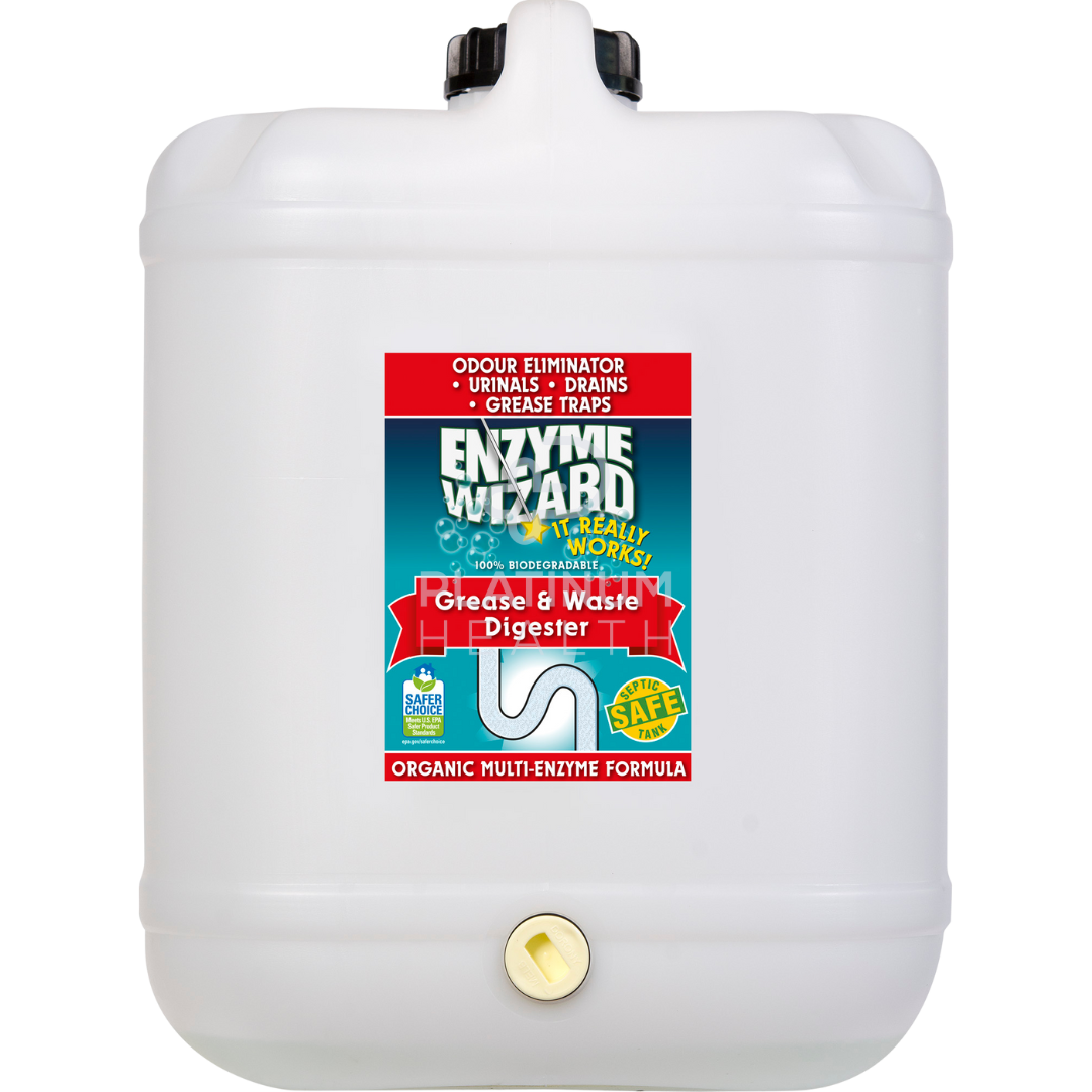 Enzyme Wizard Grease And Waste Digester 10 Litre Cleaning Solutions