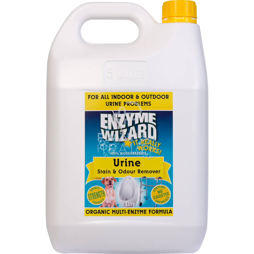 Enzyme Wizard Urine Stain & Odour Remover 5 Litre Ready To Use Cleaning Solutions