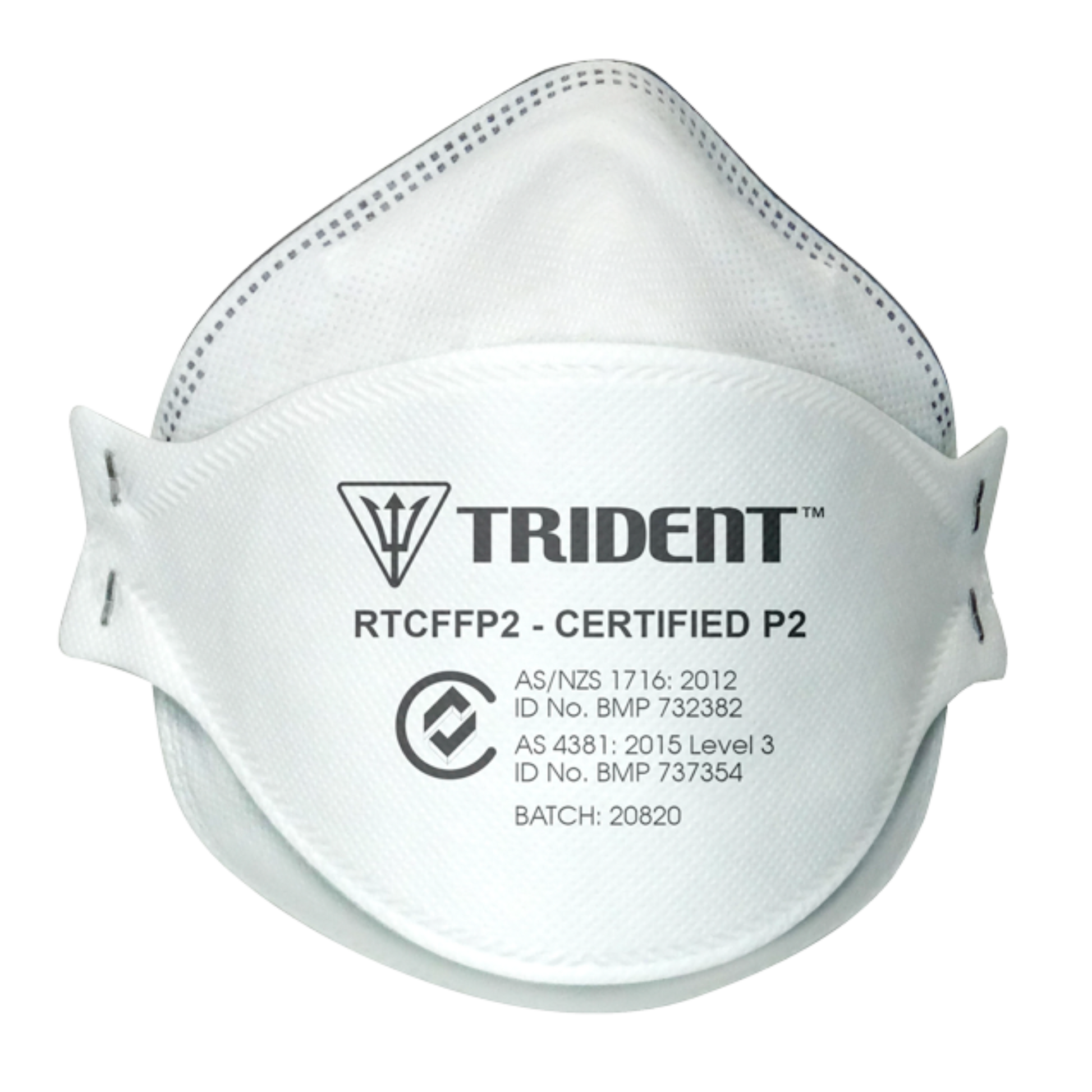 Trident Flat Fold P2 Level 3 Respirator Extra Small Surgical Face Masks & Respirators