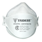 Trident Flat Fold P2 Level 3 Respirator 2Extra Large Surgical Facemasks & Respirators