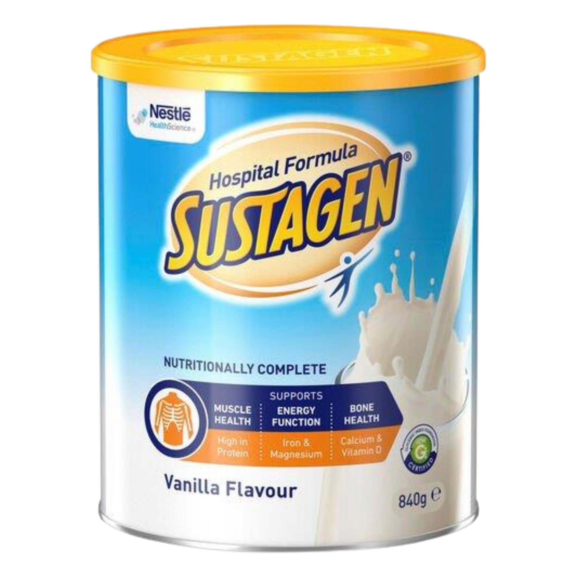 Nestle Sustagen Hospital Formula Vanilla 840G Supplements