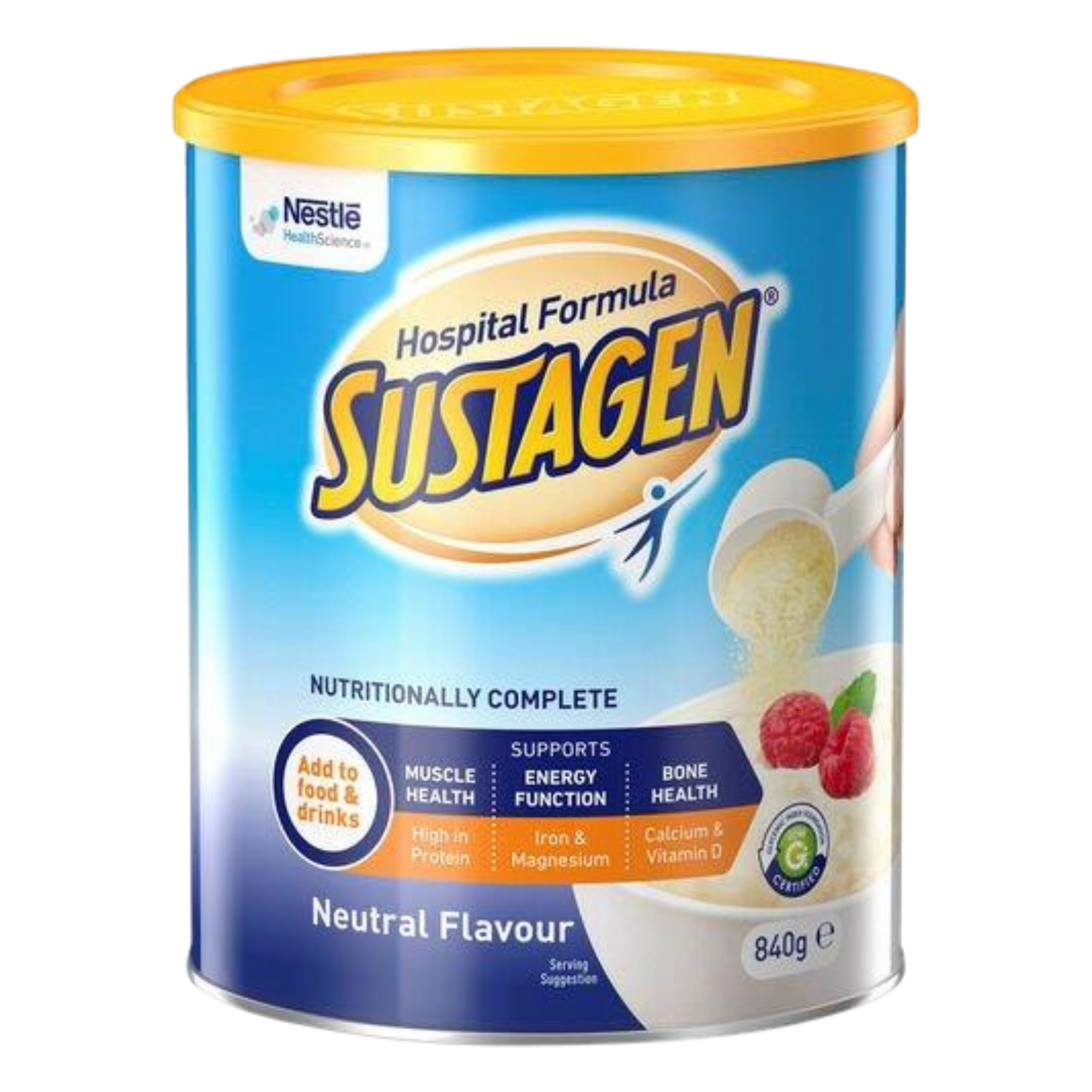 Nestle Sustagen Hospital Formula Neutral 840G Supplements