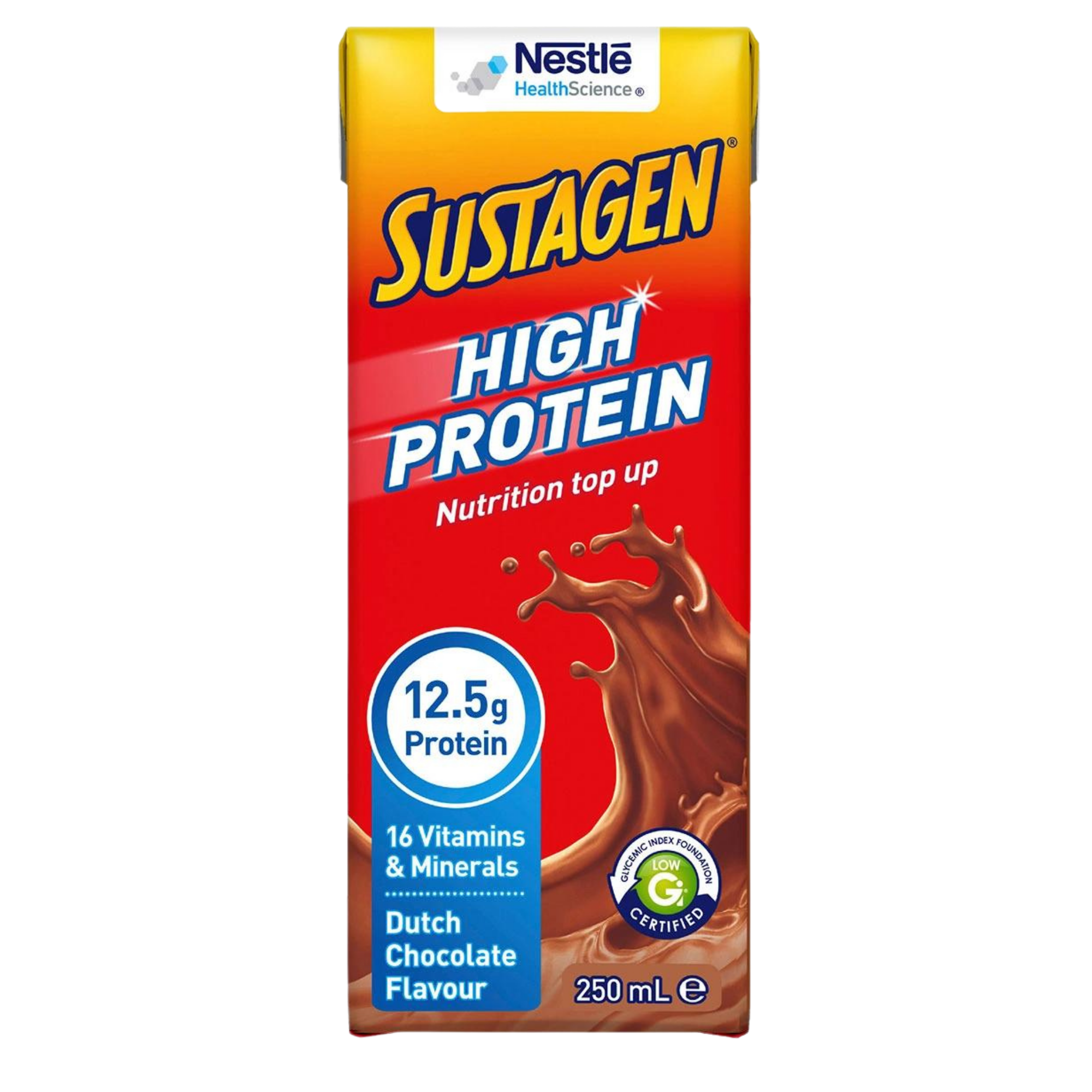 Nestle Sustagen Liquid Dutch Chocolate 250Ml Supplements