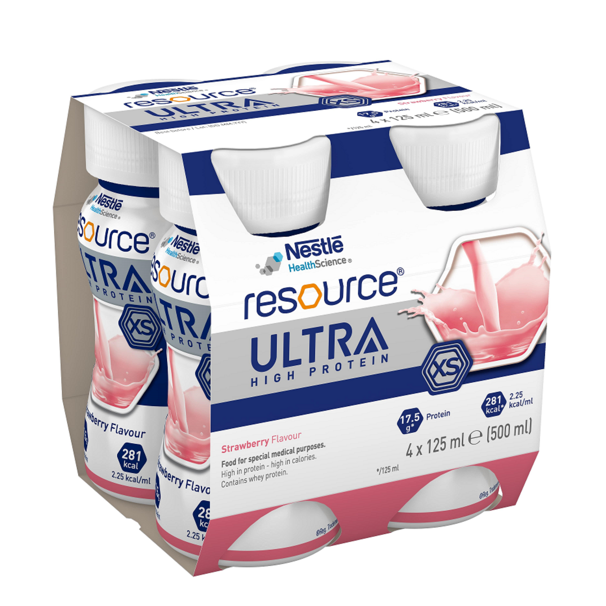 Nestle Resource Ultra Strawberry 125Ml Supplements