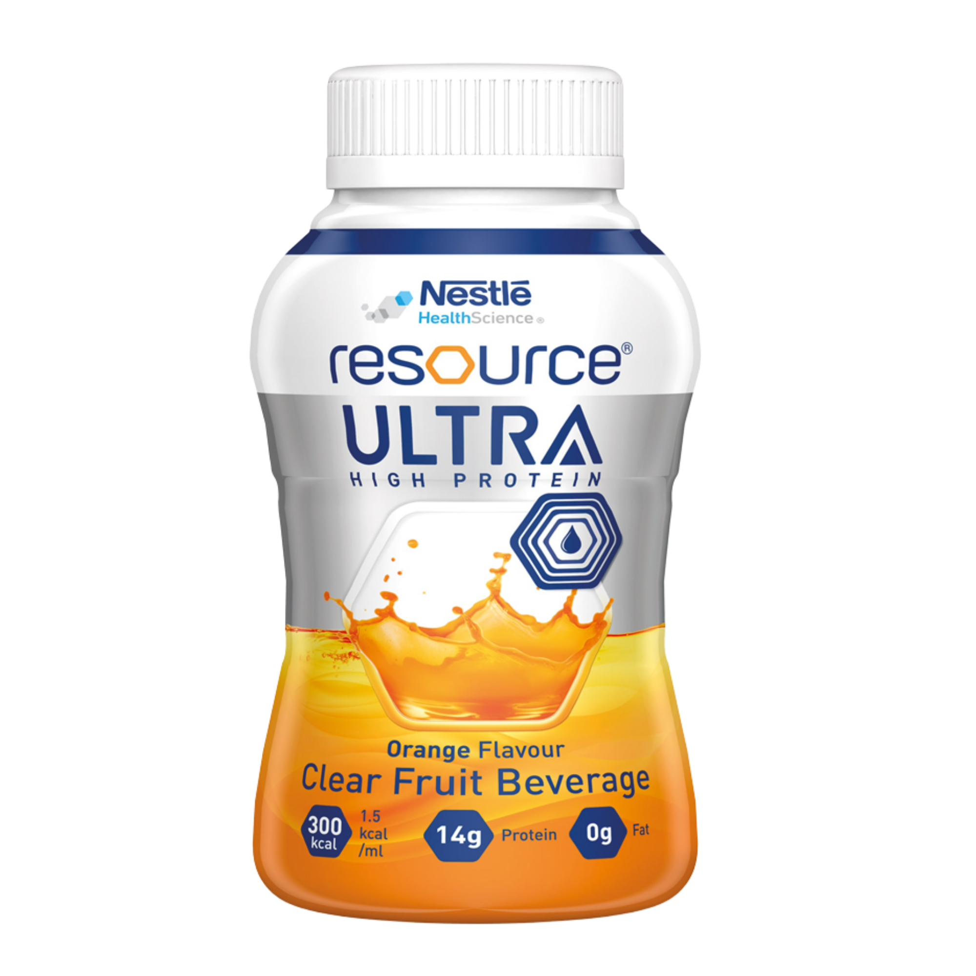 Nestle Resource Ultra Clear Fruit Beverage Orange 200Ml Supplements