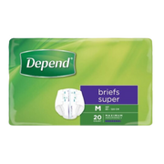 Depend Brief Super Disposable Pads Pants & Liners