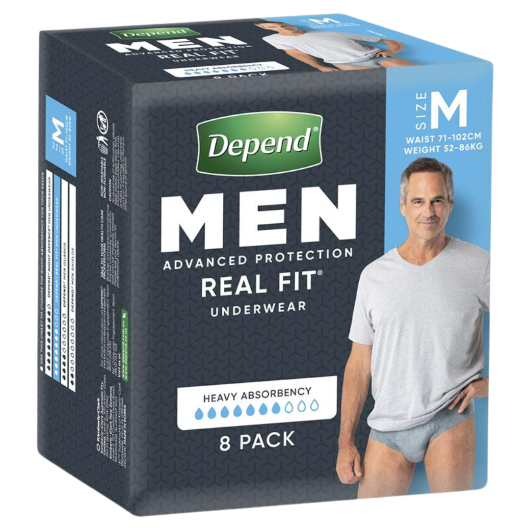Depend Realfit Underwear For Men Disposable Pads Pants & Liners