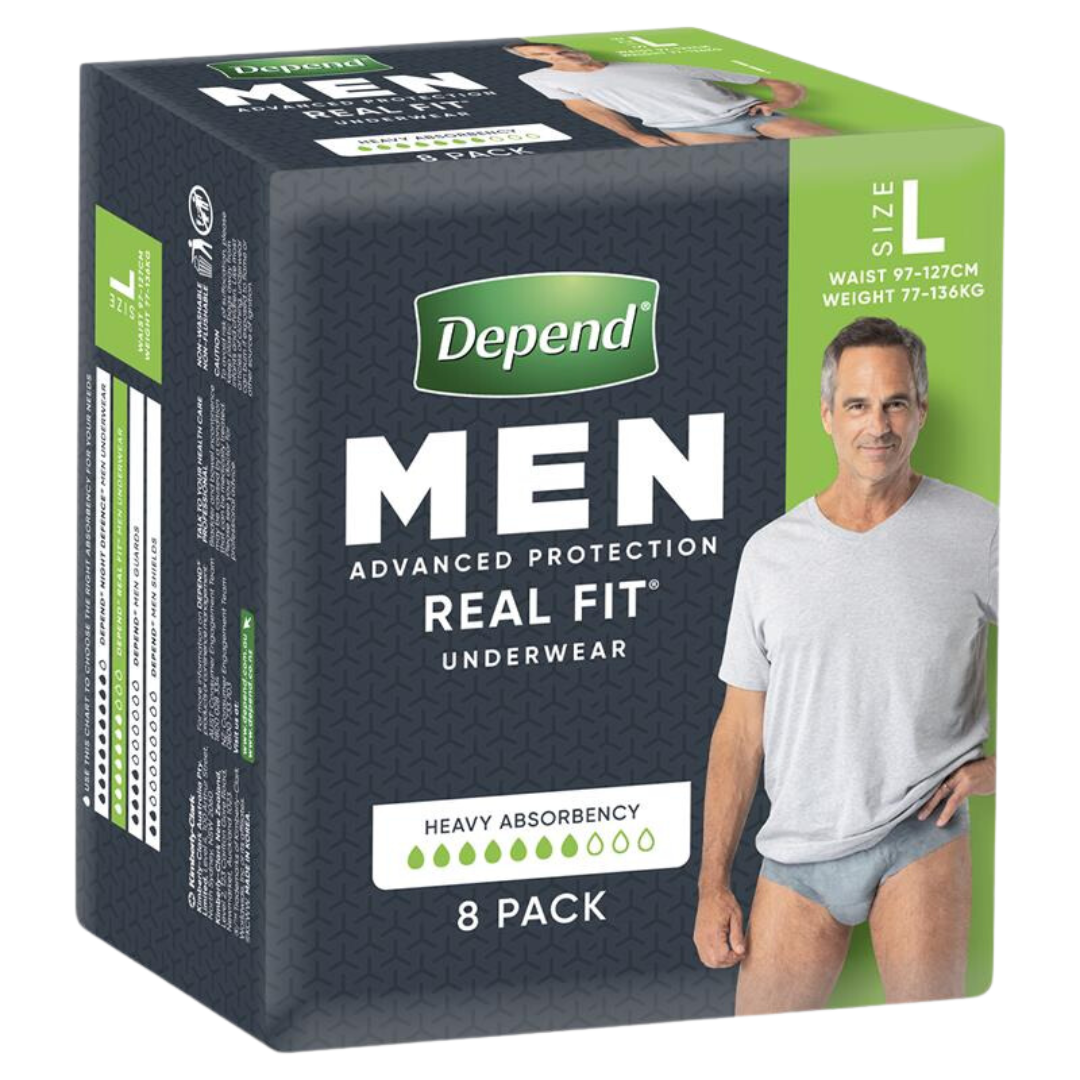 Depend Real Fit Underwear For Men