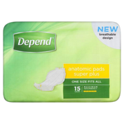 Depend Anatomic Super Plus Pads Disposable Pants & Liners