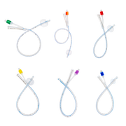 2-Way Foley Catheter Open Ended 40cm with 10ml balloon, available in 14Fr to 24Fr sizes, sterile design with bilateral eyelets for safe bladder drainage.