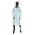 Clinical Pe Blue Impervious Gown With Thumb Hooks Universal Size Gowns & Coats