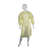 Clinical Level 3 AAMI Non-Sterile Impervious Isolation Gown Elastic Cuffs Oversize