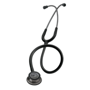3M Littmann Classic III Stethoscope Black Edition with black chestpiece and tubing for professional acoustic performance.