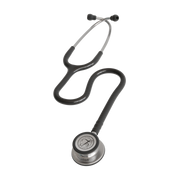 3M Littmann Classic III Black Stethoscope with dual-sided chestpiece and soft-sealing eartips – professional medical diagnostic tool.