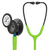3M Littmann Classic III Stethoscope – Lime Green tubing with smoke-finish chestpiece and headset, ideal for medical professionals.