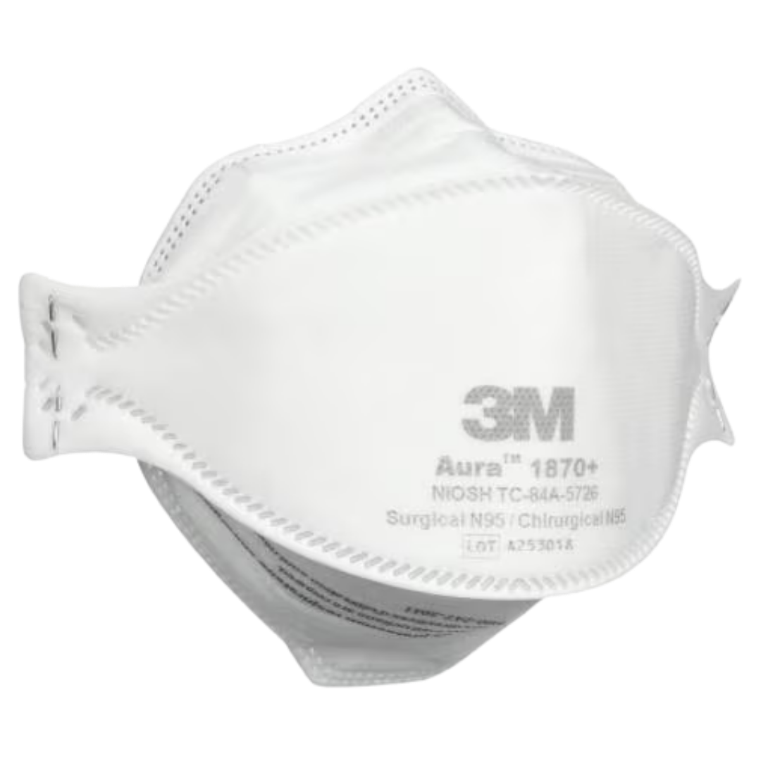 3M Aura N95 Respirator & Surgical Mask offers high filtration, secure fit, and comfort for healthcare professionals, carers, and everyday protection.