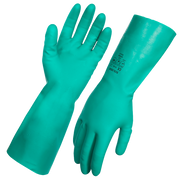 Solver Solvent Chemical Resistant Flock Lined Gloves Occupational