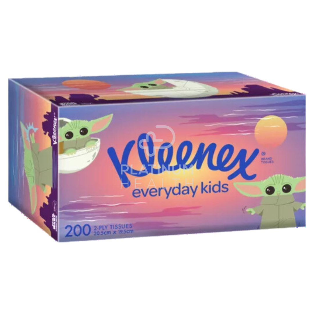 Kleenex Facial Tissue Kids 2 Ply 200 Sheets