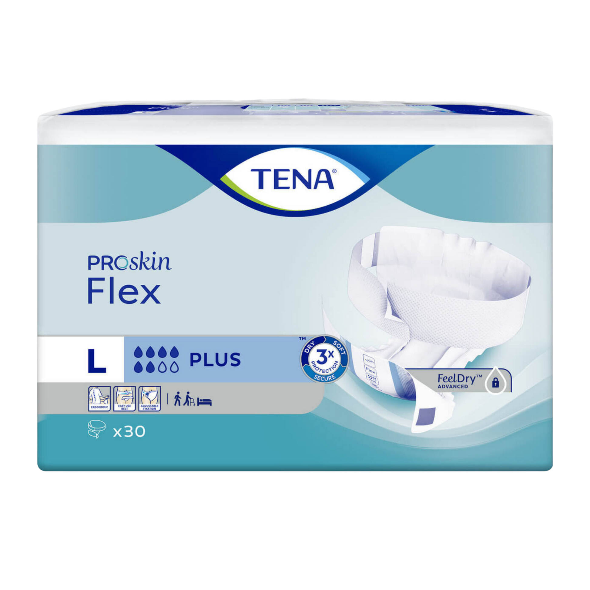 Tena Flex Proskin Plus Large Disposable Pads Pants & Liners