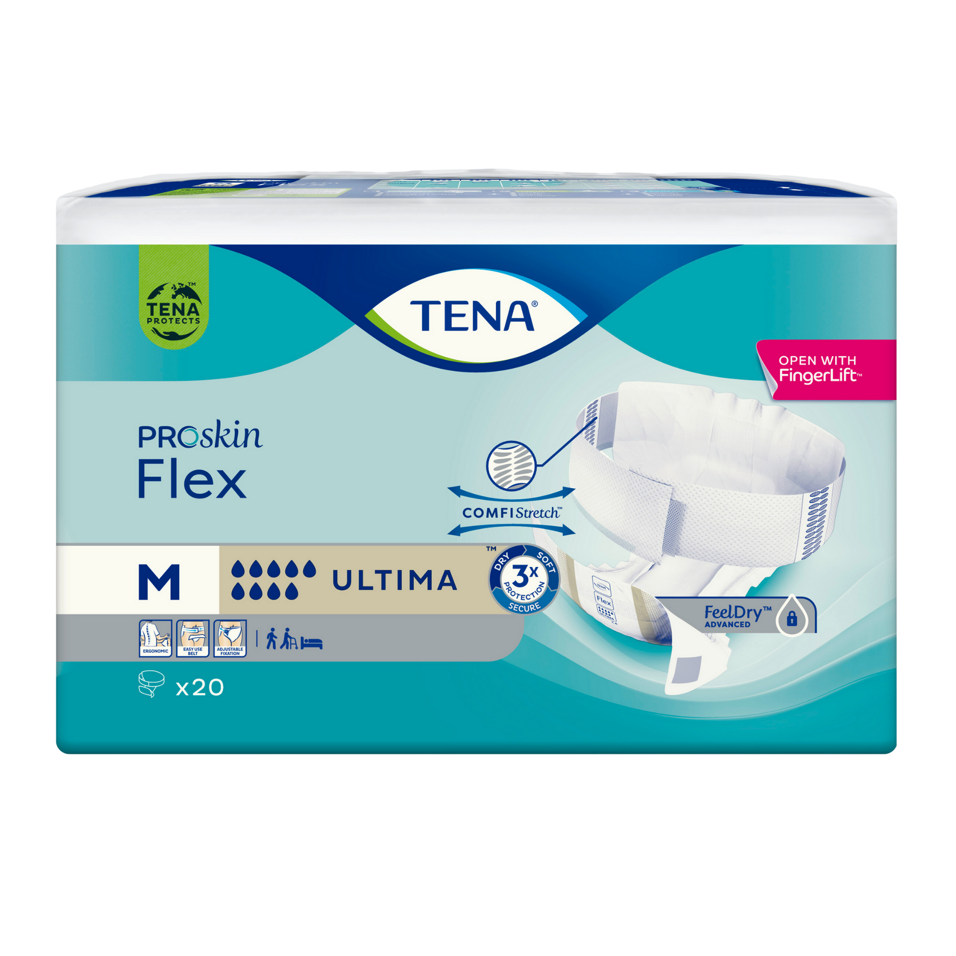 Tena Flex Proskin Ultima M Disposable Pads Pants & Liners