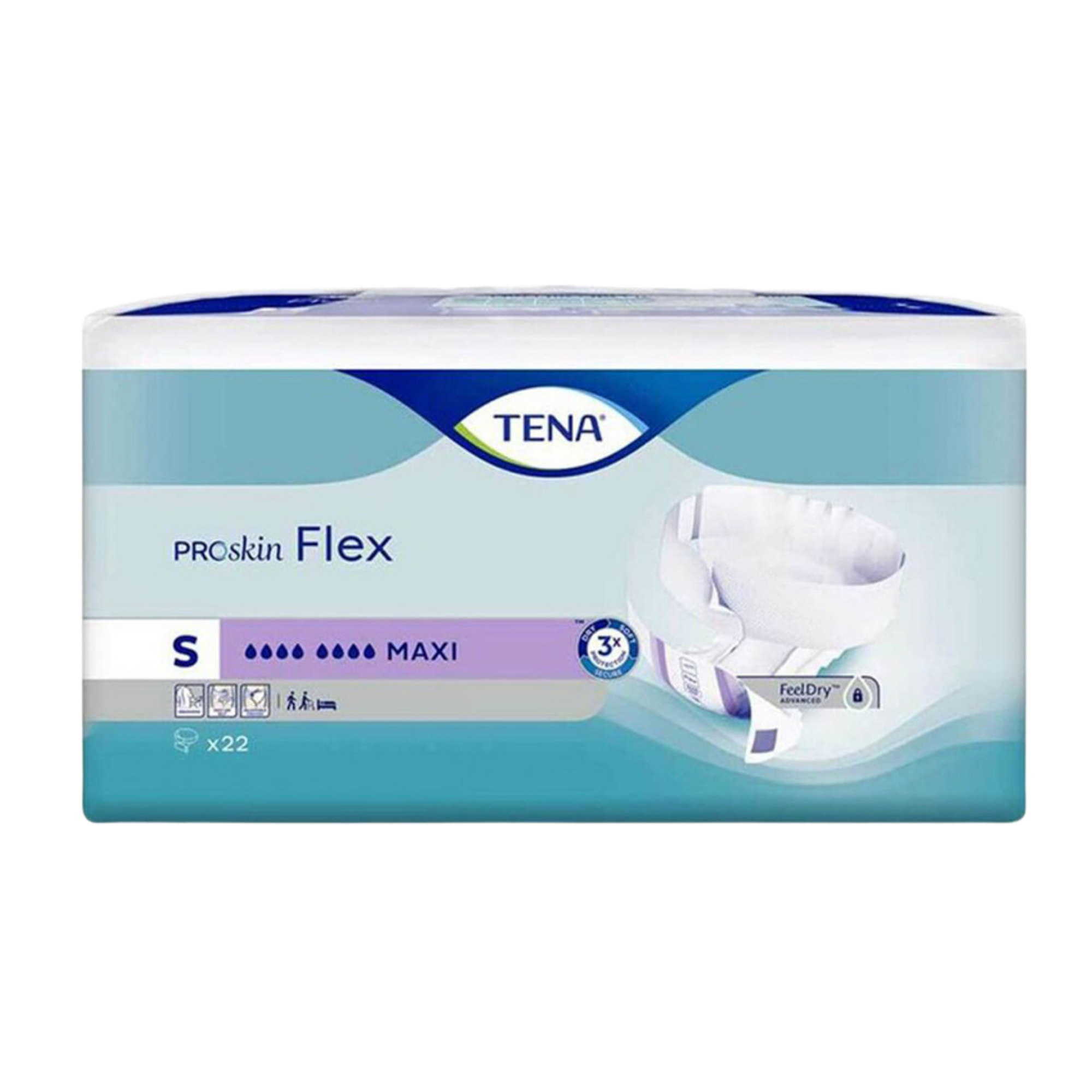 Tena Flex Proskin Maxi Small Disposable Pads Pants & Liners