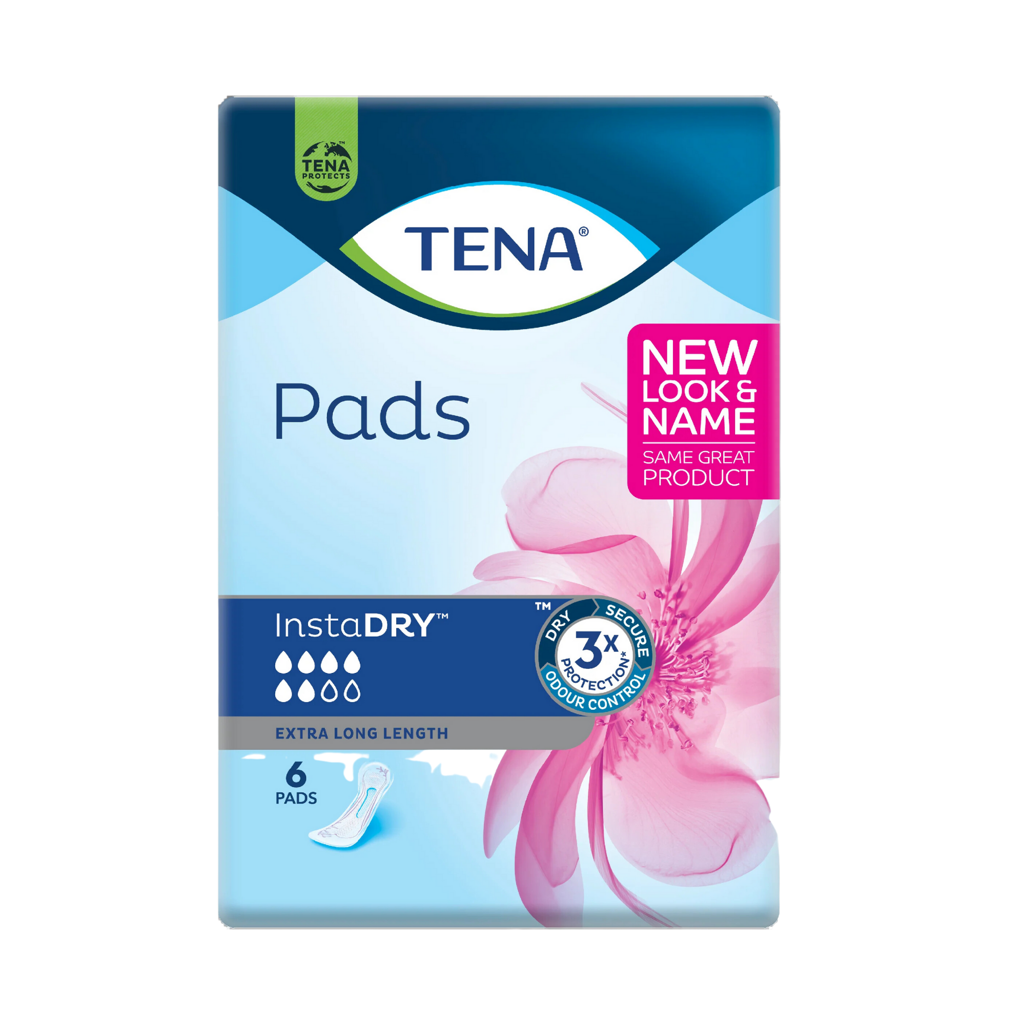 Tena Pads Instadry Extra Long Length Disposable Pants & Liners