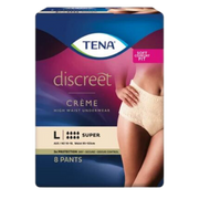 Tena Pants Discreet Super High Waist Creme Large Disposable Pads & Liners