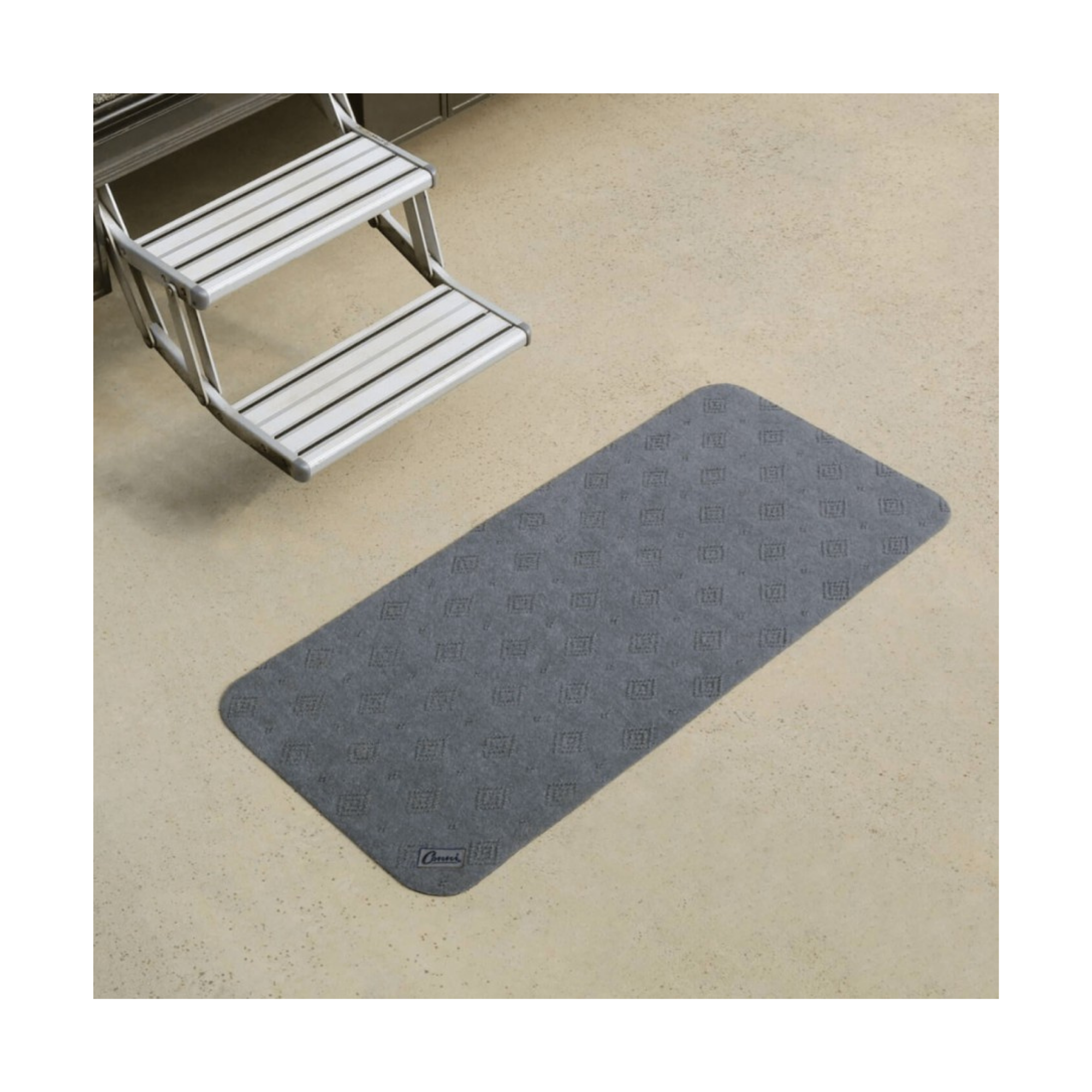 Conni Anti-Slip Floor Mat Mid Runner Pebble