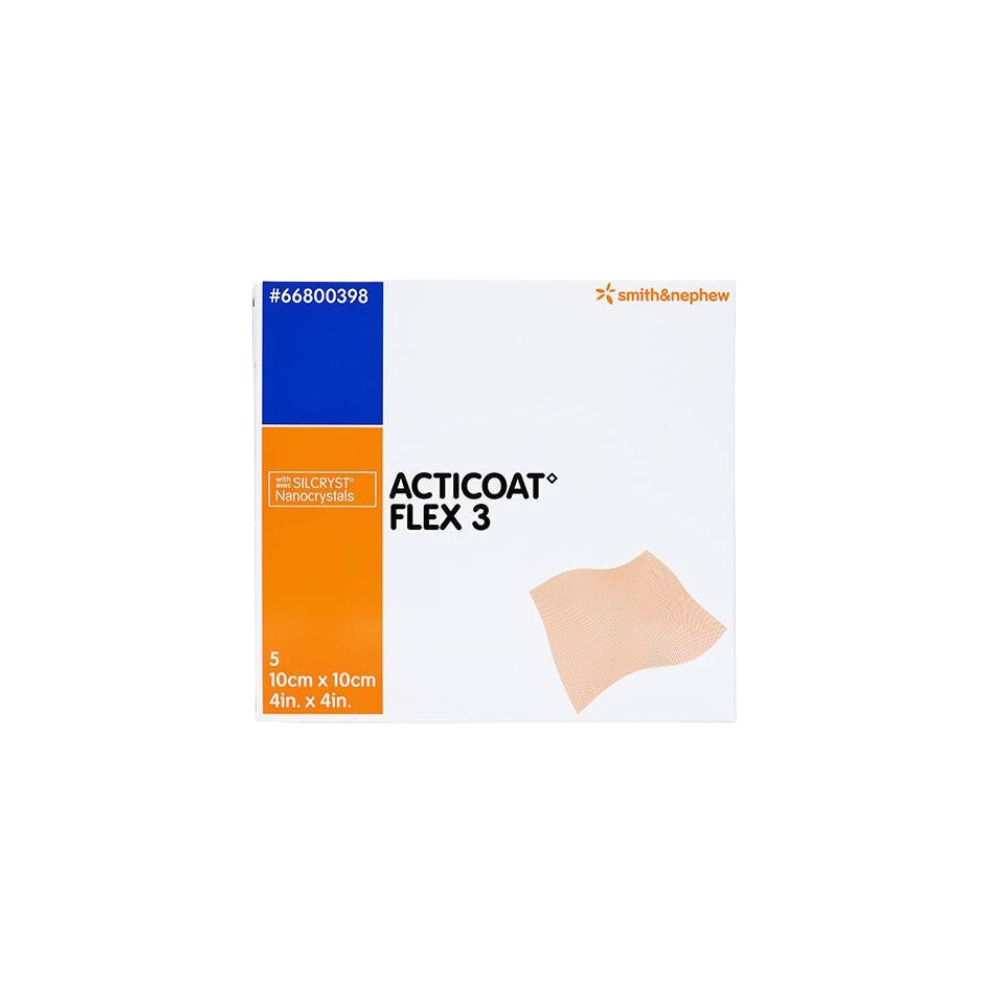 Acticoat Flex Three Antimicrobial Barrier Dressing