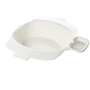 ADL portable bidet bowl, lightweight durable design, easy to use with standard toilets, supports hygiene, comfort, and independence in daily personal care.