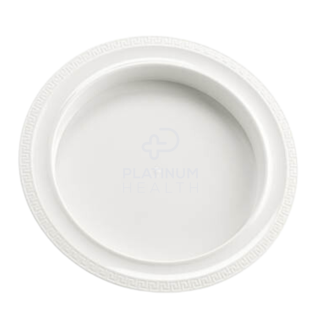 ADLKitchen-MediciScoopPlatewithSuctionCup-Ivory