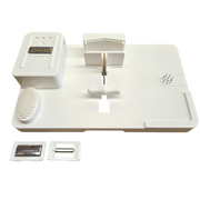 ADL Kitchen Food Preparation System Kitchen Workstation, multifunctional adaptive aid with cutting board, clamps, and integrated tools, supports safe independent food preparation for users with limited mobility.