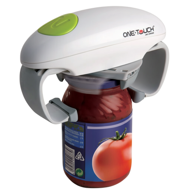 ADL Kitchen Jar Opener One Touch Electric Standard variant, designed for safe and effortless jar opening, ideal for older adults and carers.