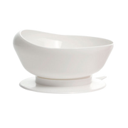 ADL Kitchen Medici Scoop Bowl with suction cup base, stable non-slip design, high-sided edge for easy scooping, supports independence in safe food preparation.