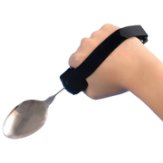 Multi holder for cutlery, standard size, designed to provide secure grip and independence for users with limited hand strength or dexterity.