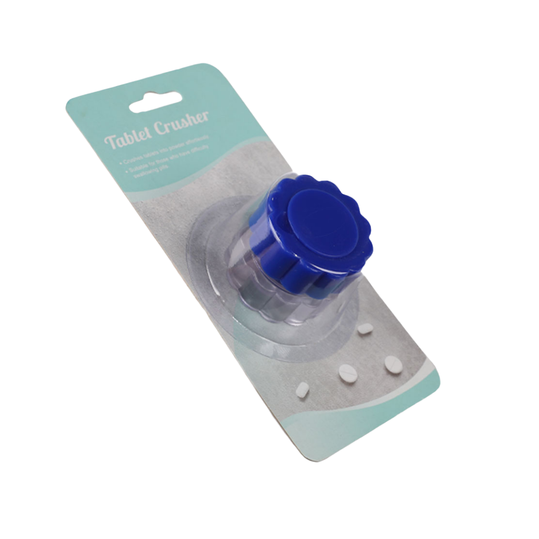 ADL Kitchen pill crusher with ergonomic handle, durable design for easy medication preparation, supports independence and safe daily health management.