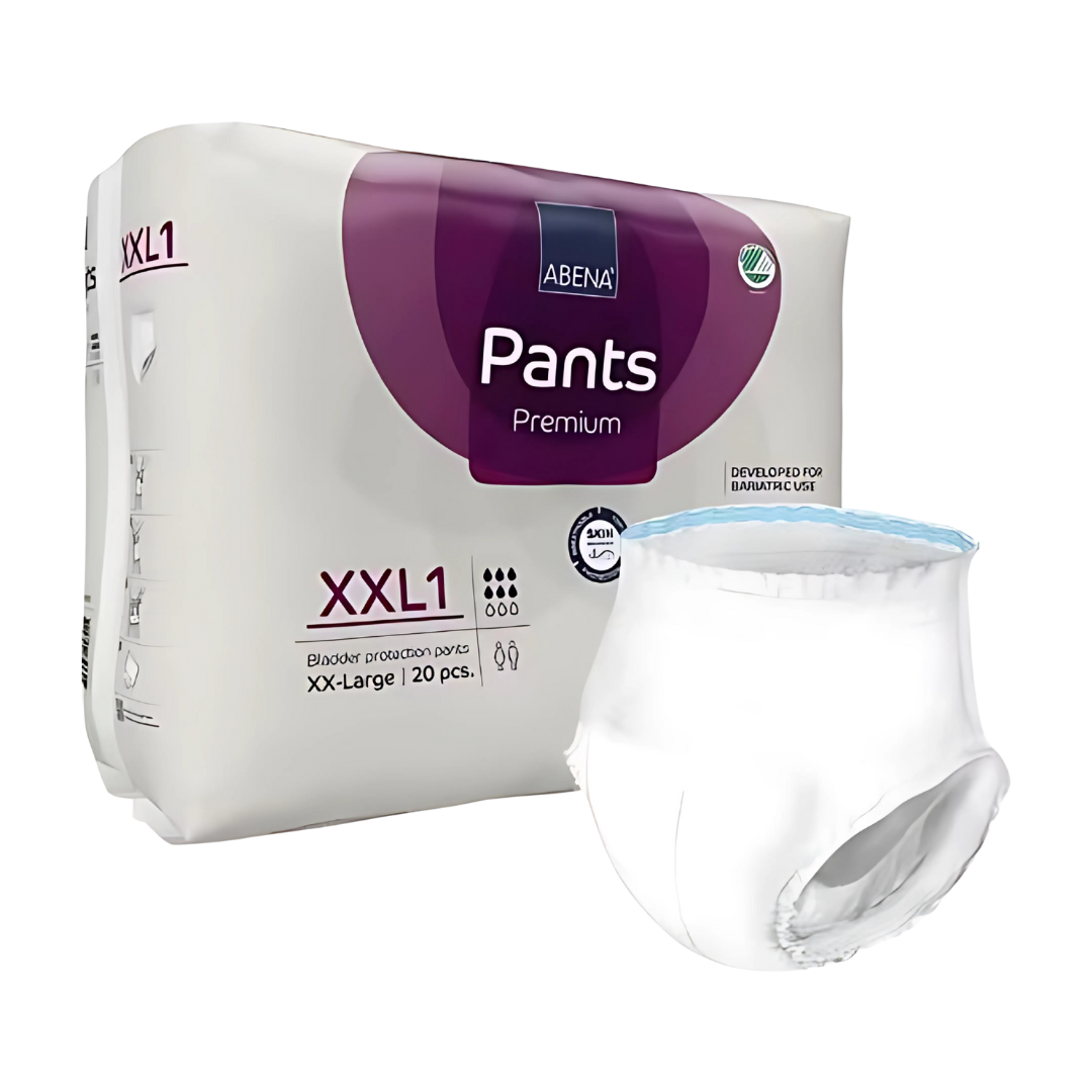 Abena Pants Bariatric 2XL1 – 1700ml incontinence underwear for waist sizes 153–203cm