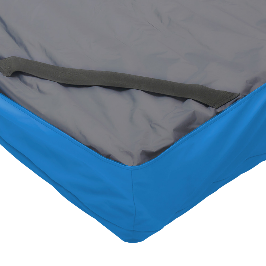 AirTec 5 Alternating Air Overlay on a bed, showing air cells designed to deliver gentle alternating pressure relief for individuals needing supportive pressure care.
