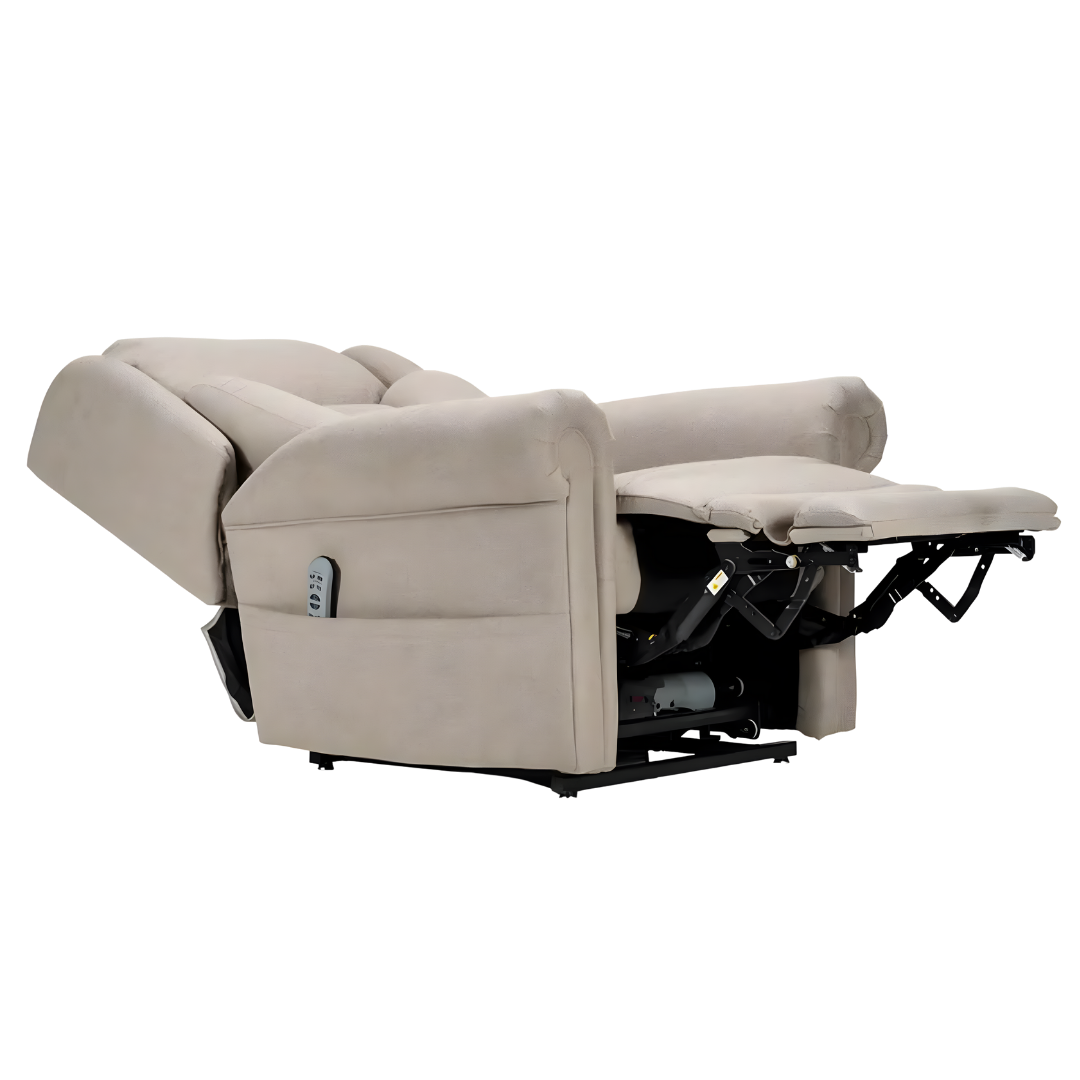 Alivio Donatello Lateral Back Merino Steel Quad Motor Lift Chair Petite, supportive mobility chair with quad motor and stylish durable finish.