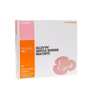 ALLEVYN Gentle Border Multisite Dressing 17.1cm x 17.9cm – Silicone adhesive foam dressing for complex wound sites