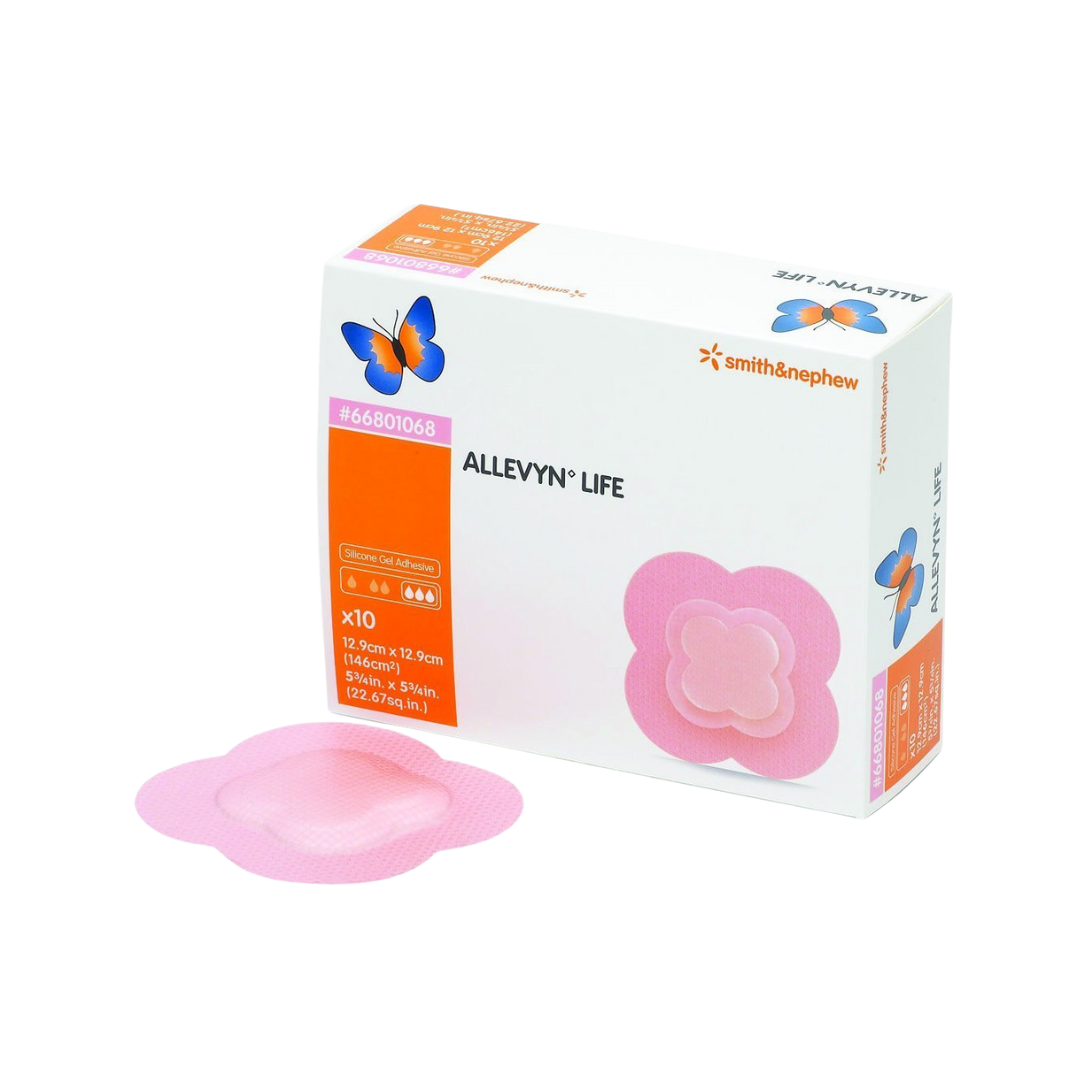 ALLEVYN Life Foam Dressing – Multi-layered wound dressing for exudate management and patient comfort